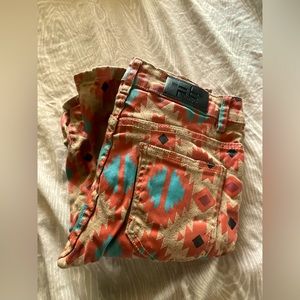 Fallon Taylor Ranch Dress’n Pendleton Print Denim